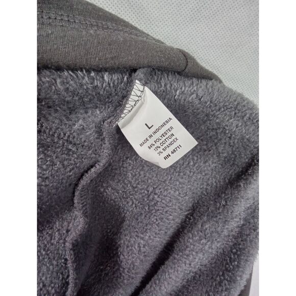 MTA Sport women's large gray pullover long sleeve workout - Picture 11 of 11